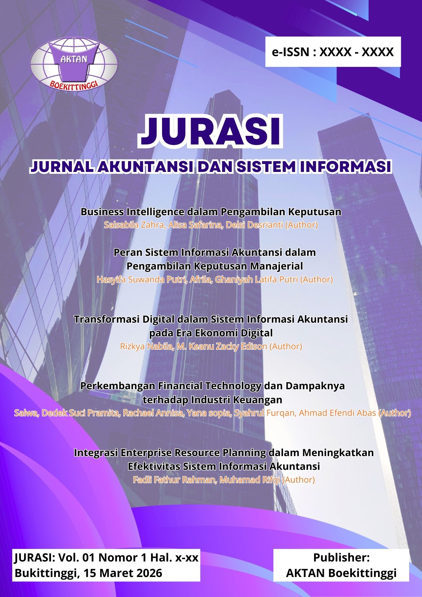					View Vol. 1 No. 01 (2026): Issue Maret 2026
				